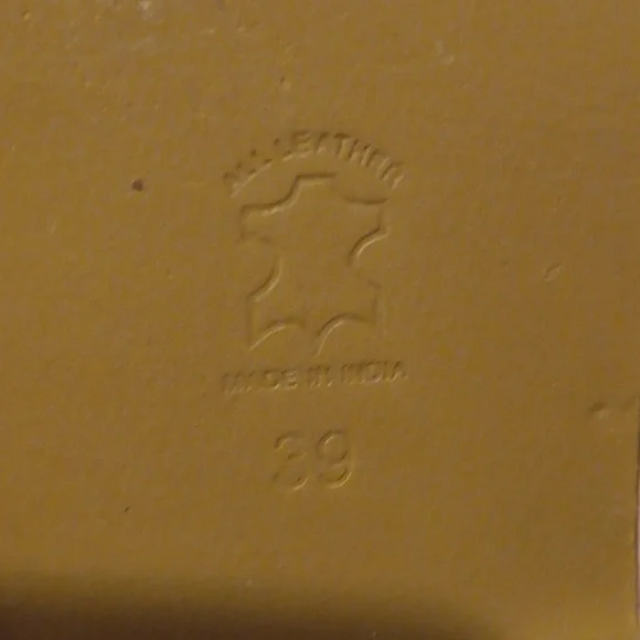 Anthropologie Jasper & Jeera Azille Beaded Leather Slides Sandals size 39 - Picture 4 of 6